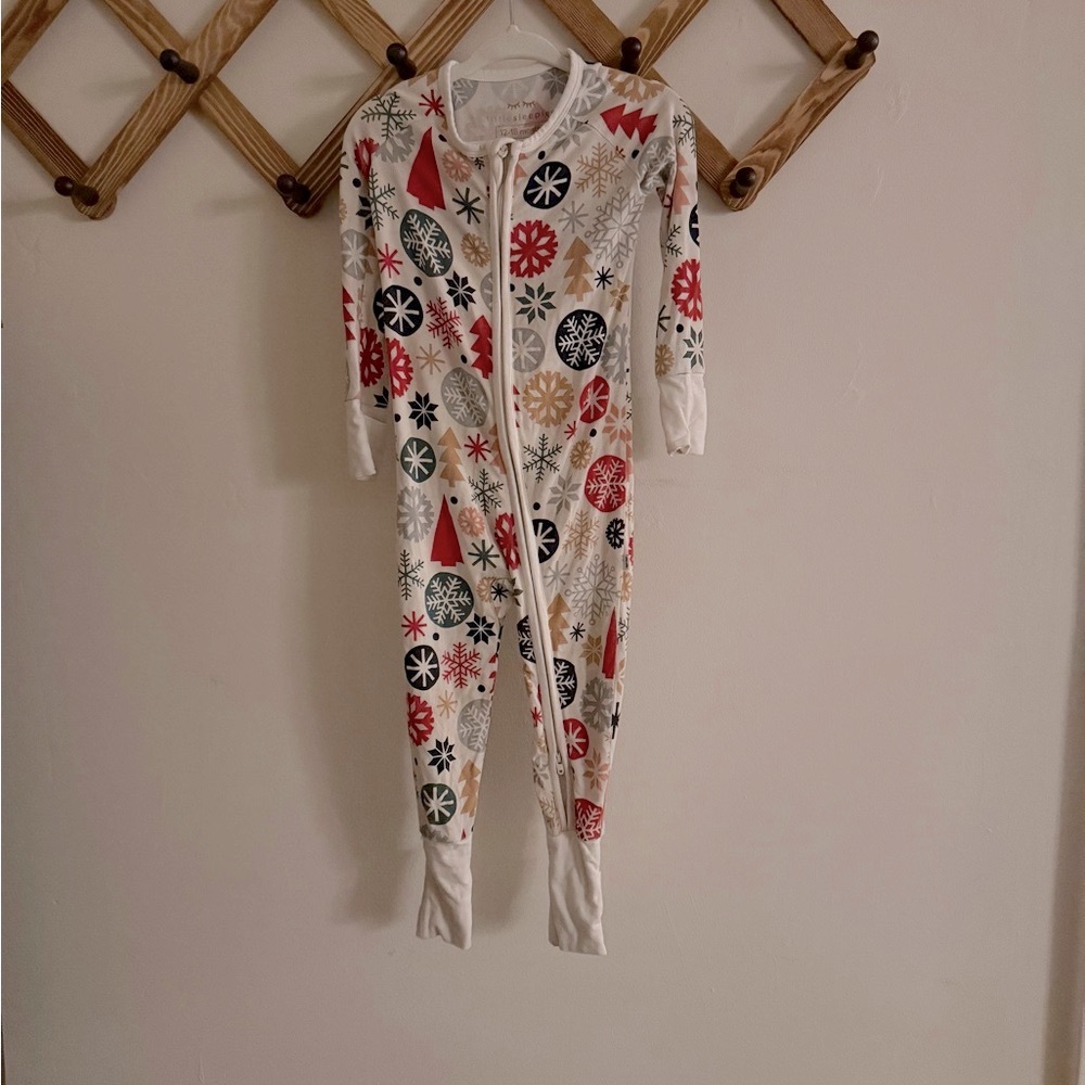 Little Sleepies Modern & Merry Zippy Pajamas